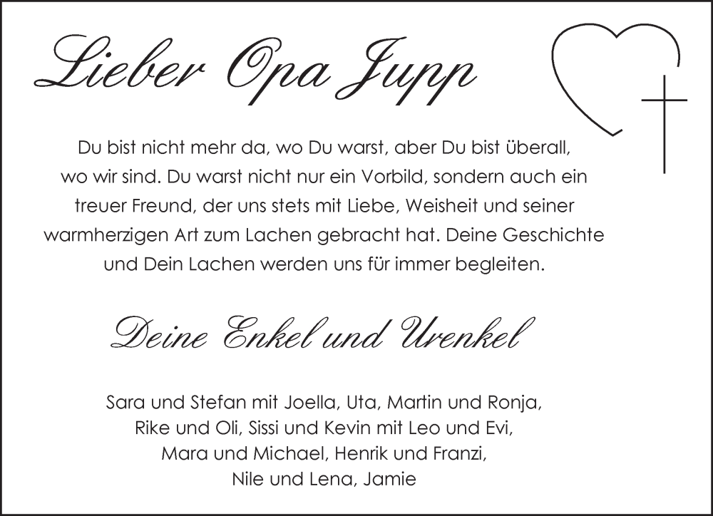  Traueranzeige für Hans-Josef Theunissen vom 27.07.2024 aus NNA